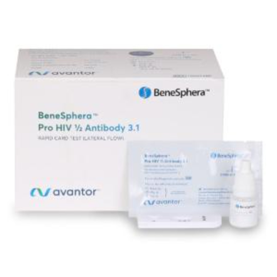 BeneSphera Pro HIV 1/2 3.1 Rapid Card Test