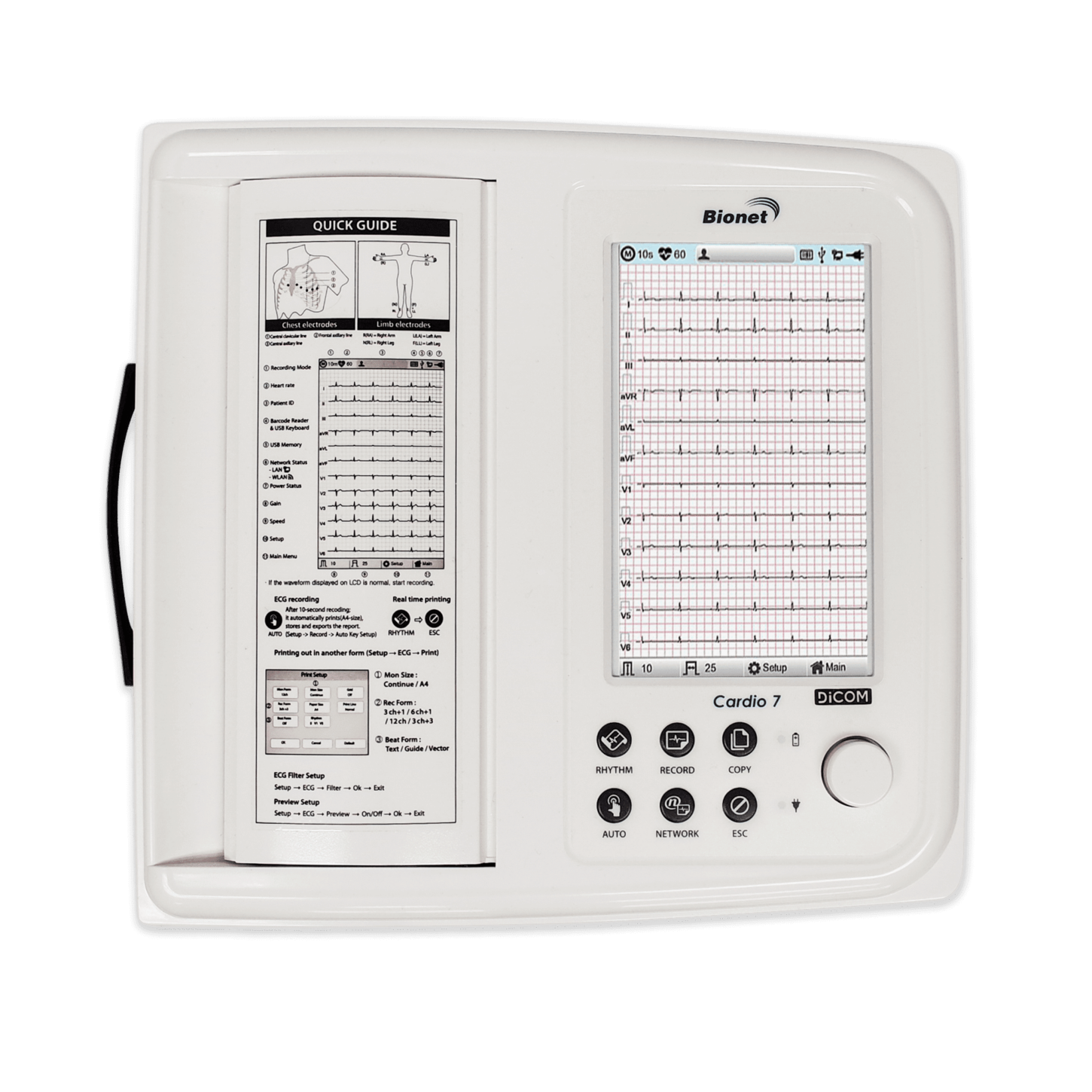 Bionet Cardio7 Ecg Machine