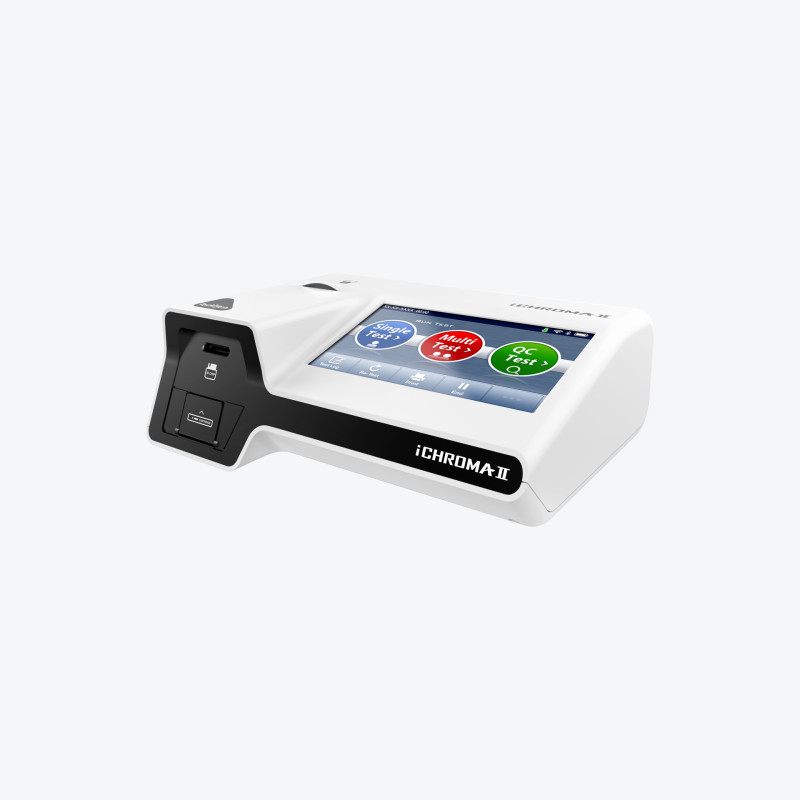 I Chroma II A compact and easy-to-use fluorescence based POCT immunoassay analyzer