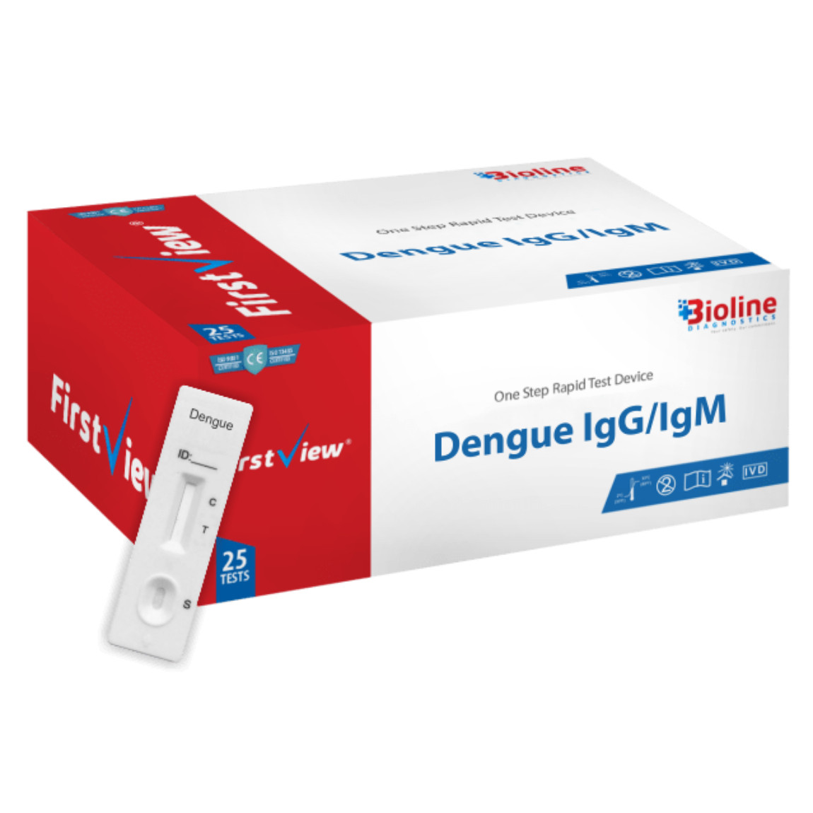 Bioline FirstView Dengue IgG, IgM Test kit