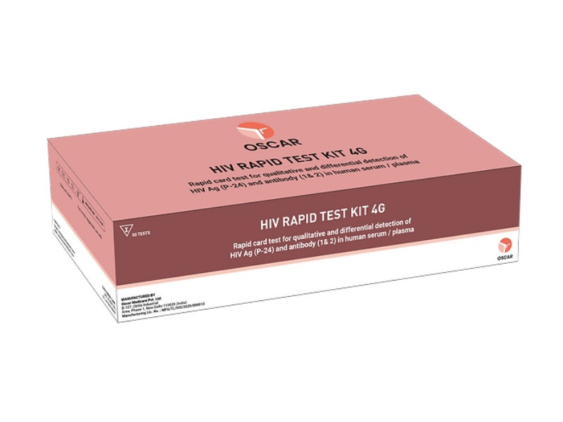 Oscar HIV Rapid Test Kit (4th Generation)