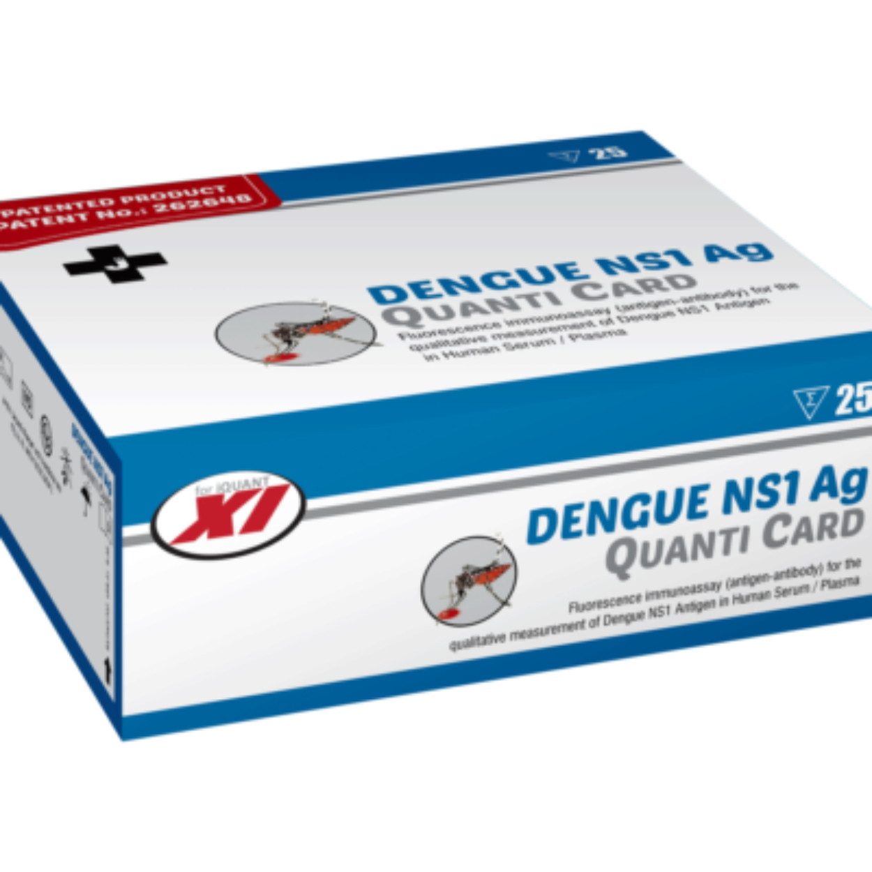 J Mitra Dengue NS1 Ag Quanti Card