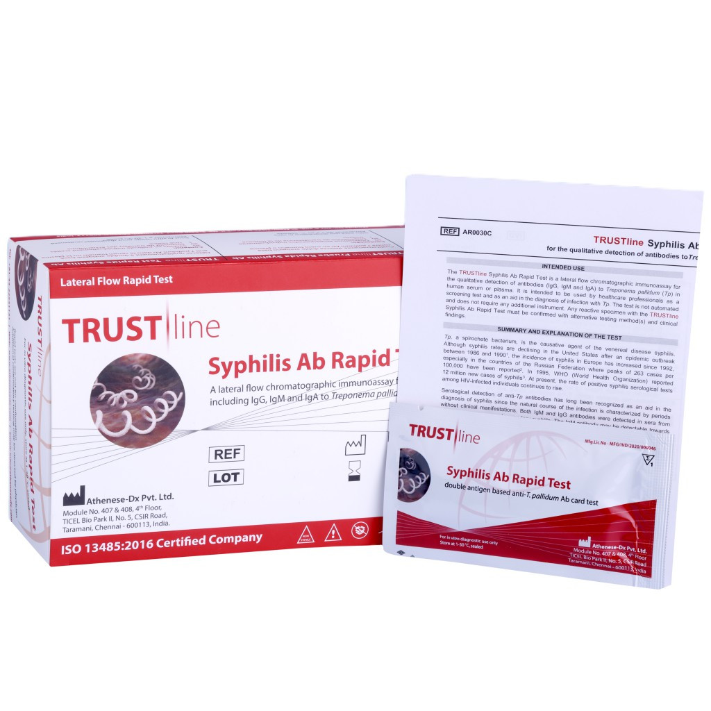 Trustline Syphilis Ab Rapid Test (Strip)