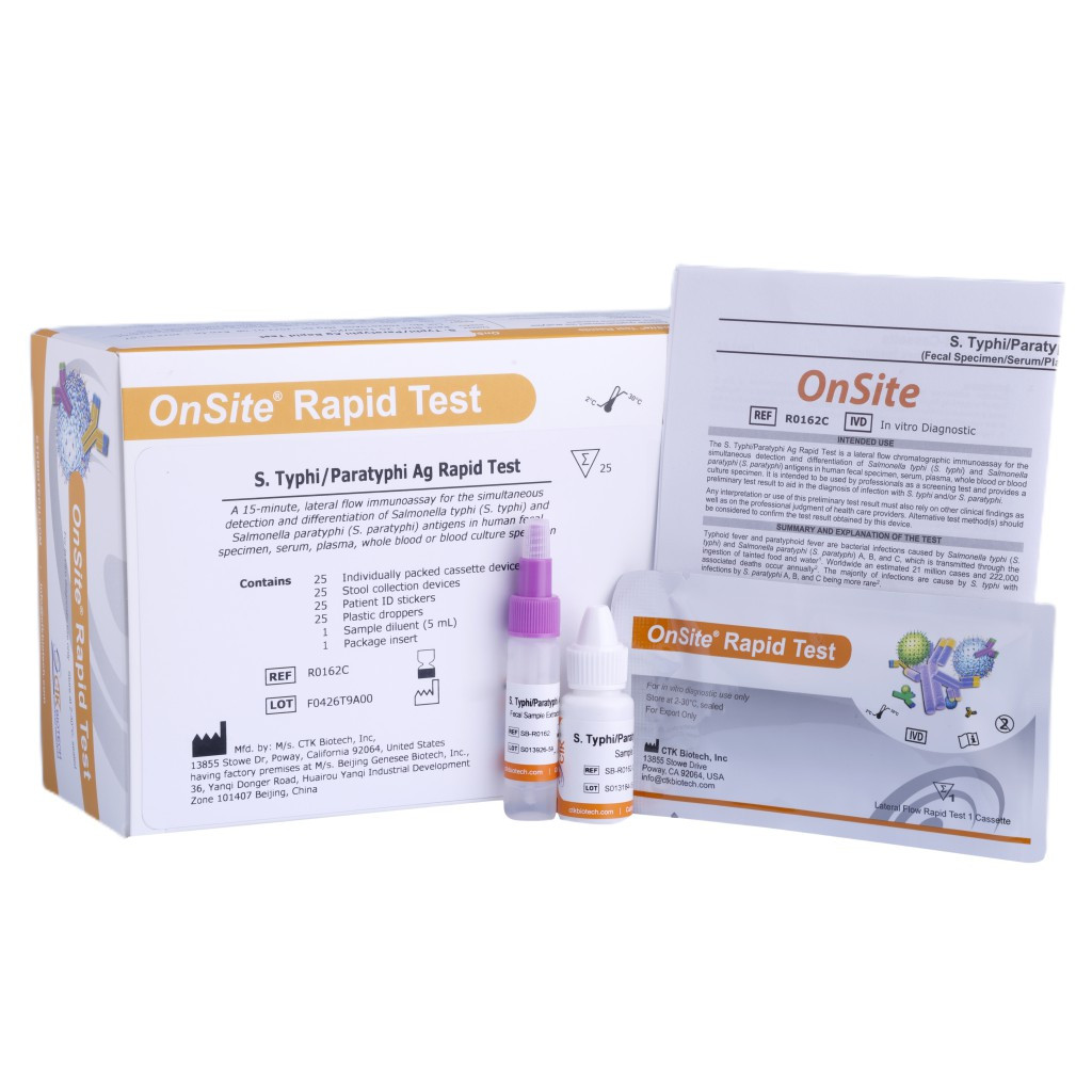 Trustline S.Typhi/Paratyphi Ag Rapid Test