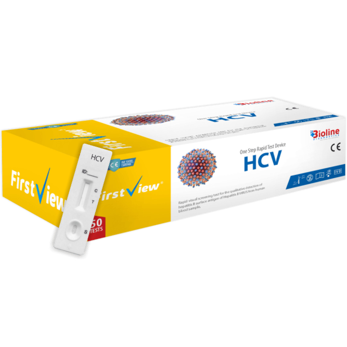 Bioline FirstView HCV test Kit